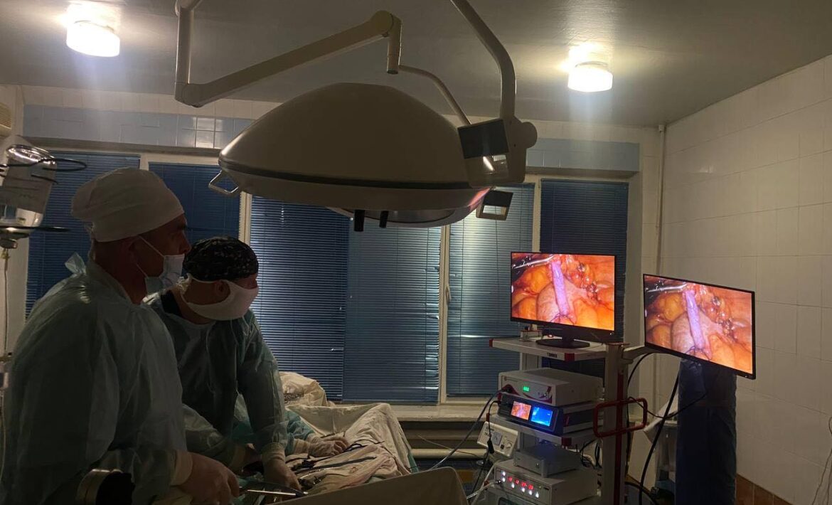 Лікар-хірург хірургічного відділення Сайчук В.В розповів про нову методику лікування гострого апендициту