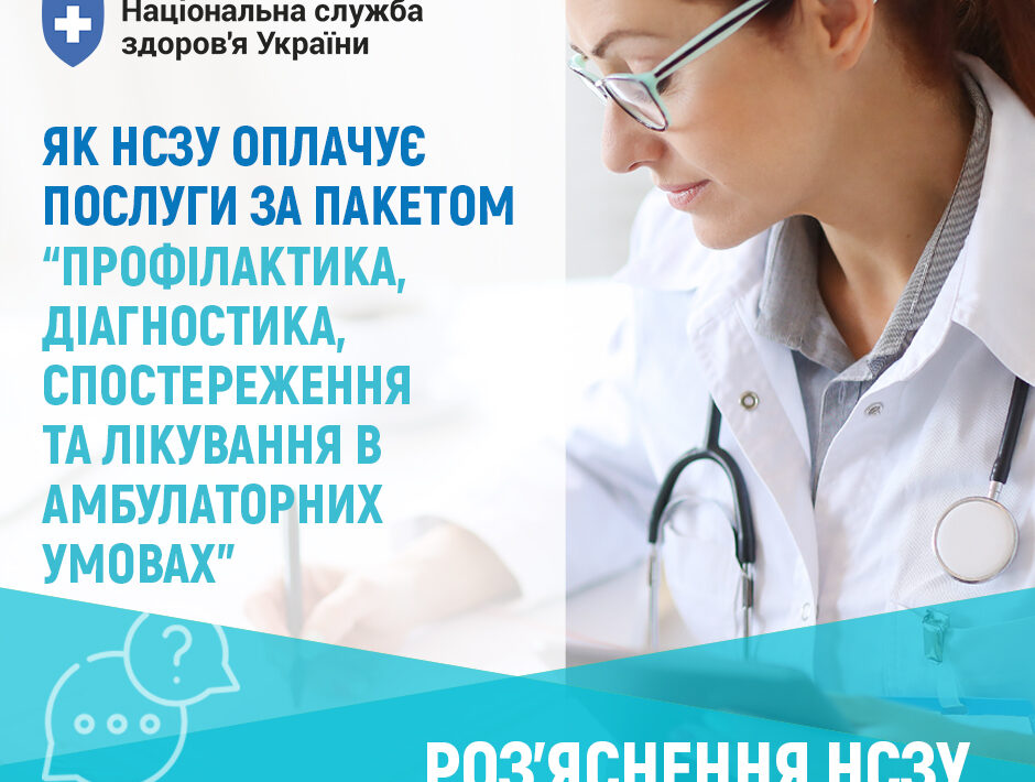 Як Національна служба здоров’я України оплачує амбулаторні послуги в 2025 році?