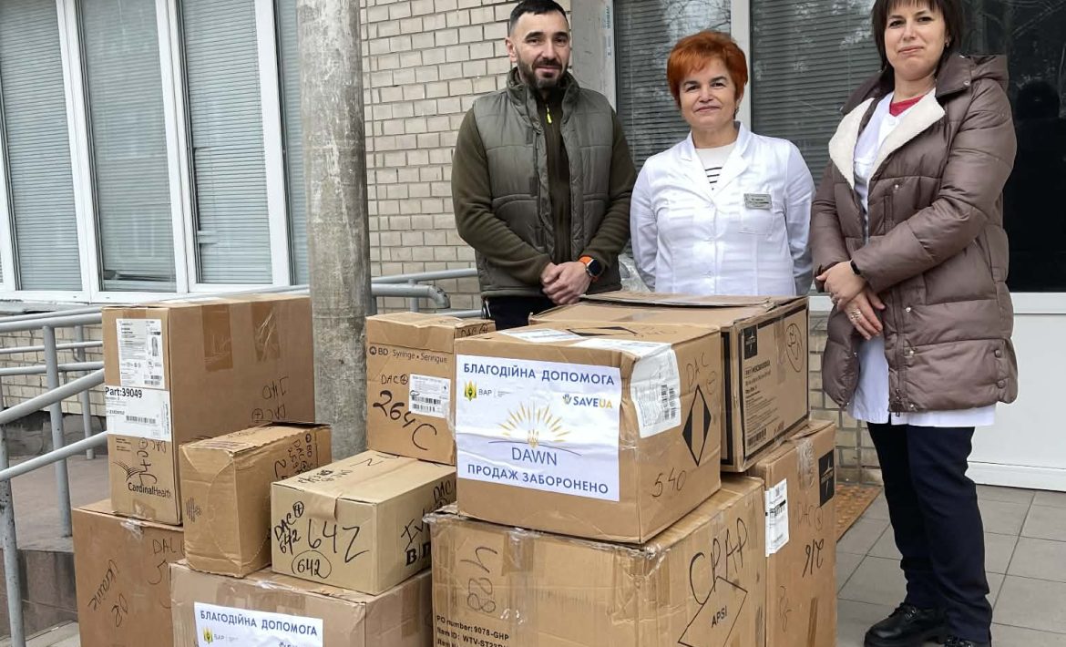 Славутська міська лікарня щиро дякує за благодійну допомогу!