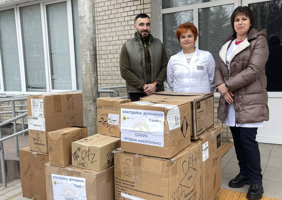 Славутська міська лікарня щиро дякує за благодійну допомогу!